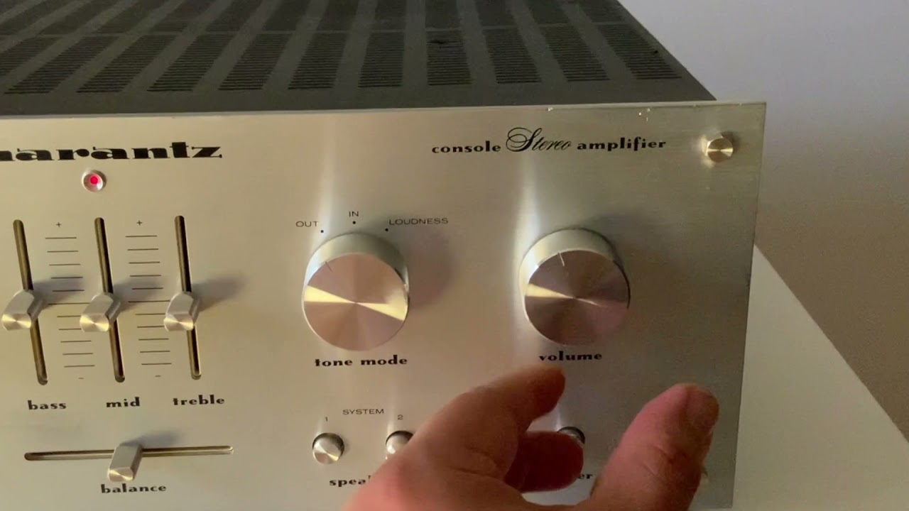 Marantz Model 1090 Sound Test - YouTube