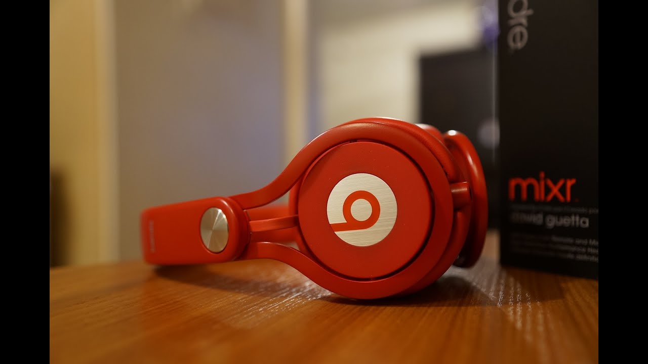BEATS BY DR DRE RED MIXR OVERVIEW - YouTube