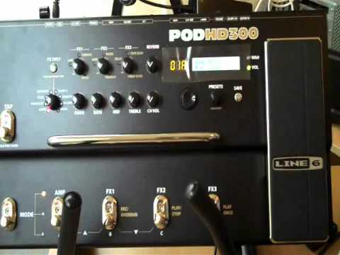 Line 6 POD HD300 Review and Give Away - YouTube