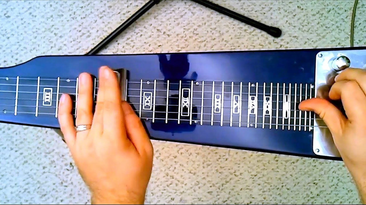 Rogue RLS-1 Lap Steel Demo - YouTube