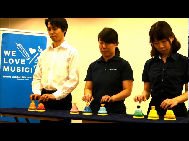 ベルハーモニー・デスクタイプMBD-8 & MBD-5 -鈴木楽器製作所- - YouTube