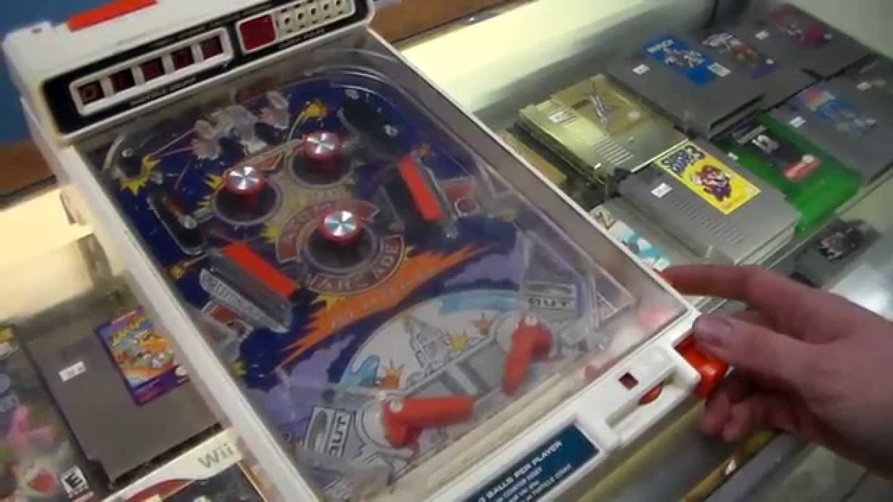 Tomy Atomic Arcade Pinball Machine from 1979, cool toy! Check this