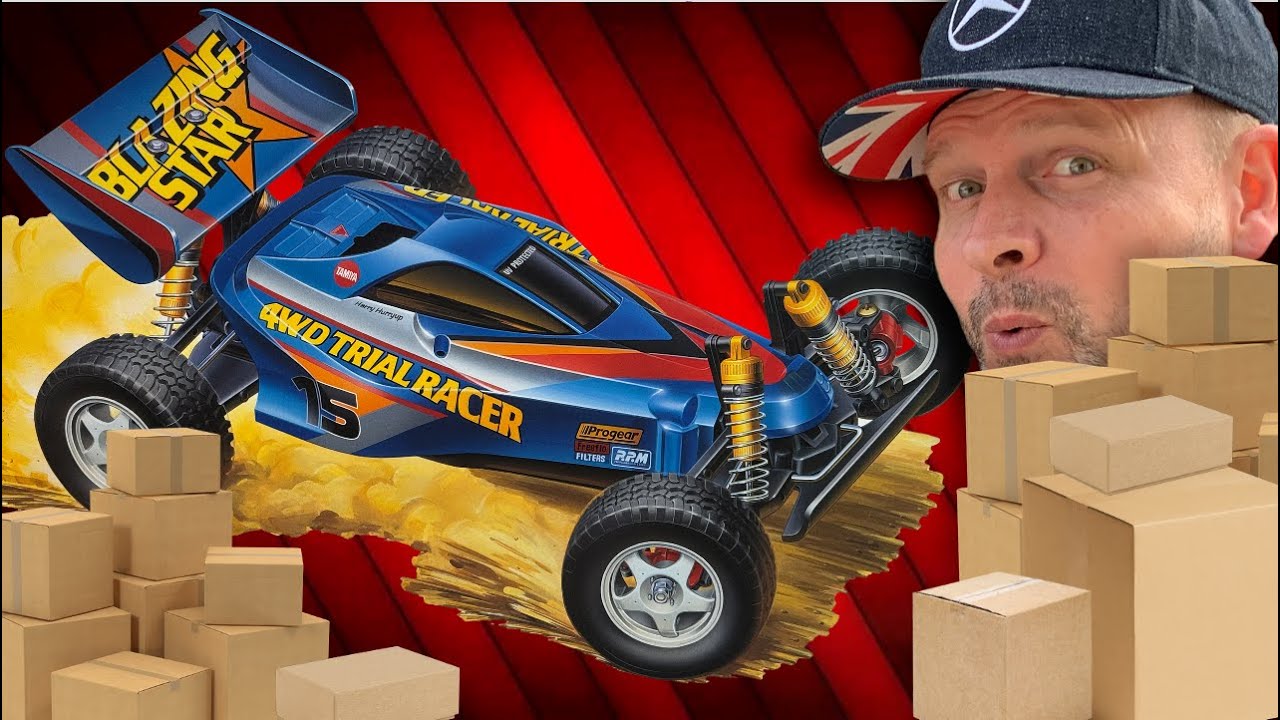 Unboxing 1997 Tamiya Blazing Star Vintage RC Time Capsule - YouTube