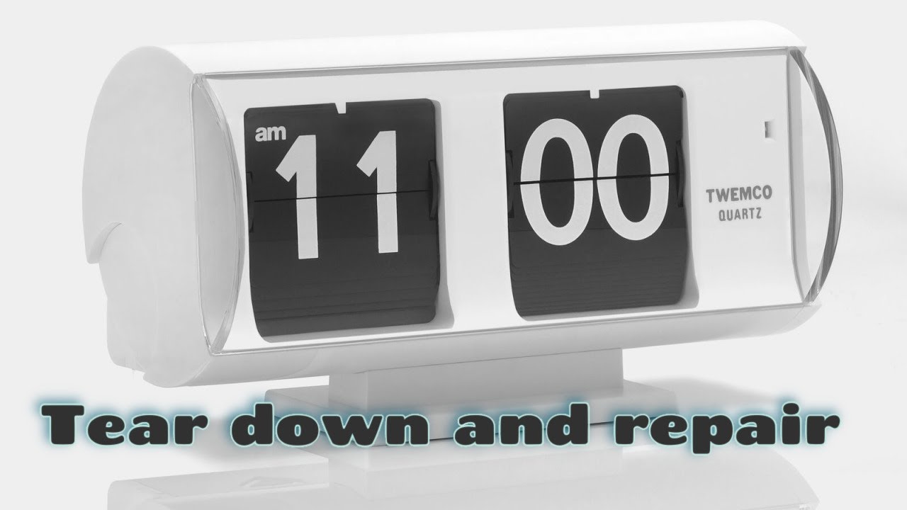 The Twemco QT30T Disassembly and Possible Fix - YouTube