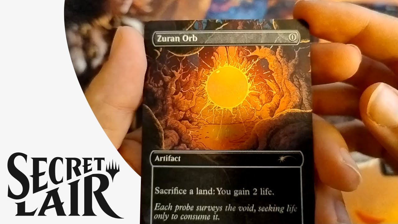 Opening Secret Lair: Alien Auroras (Galaxy Foil) - YouTube
