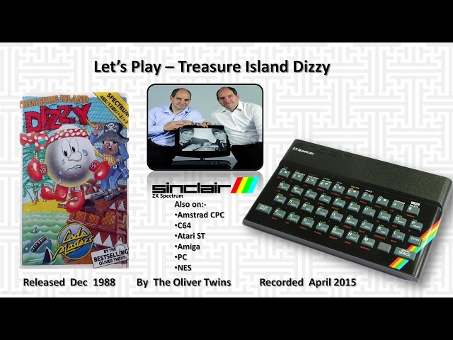 Let's Play Treasure Island Dizzy by The Oliver Twins 1988 - YouTube