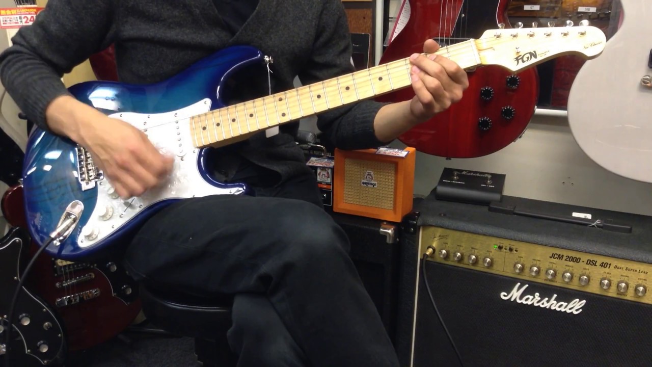 FgN Fujigen NST11MAHM 【商品紹介@Guitar Planet】 - YouTube