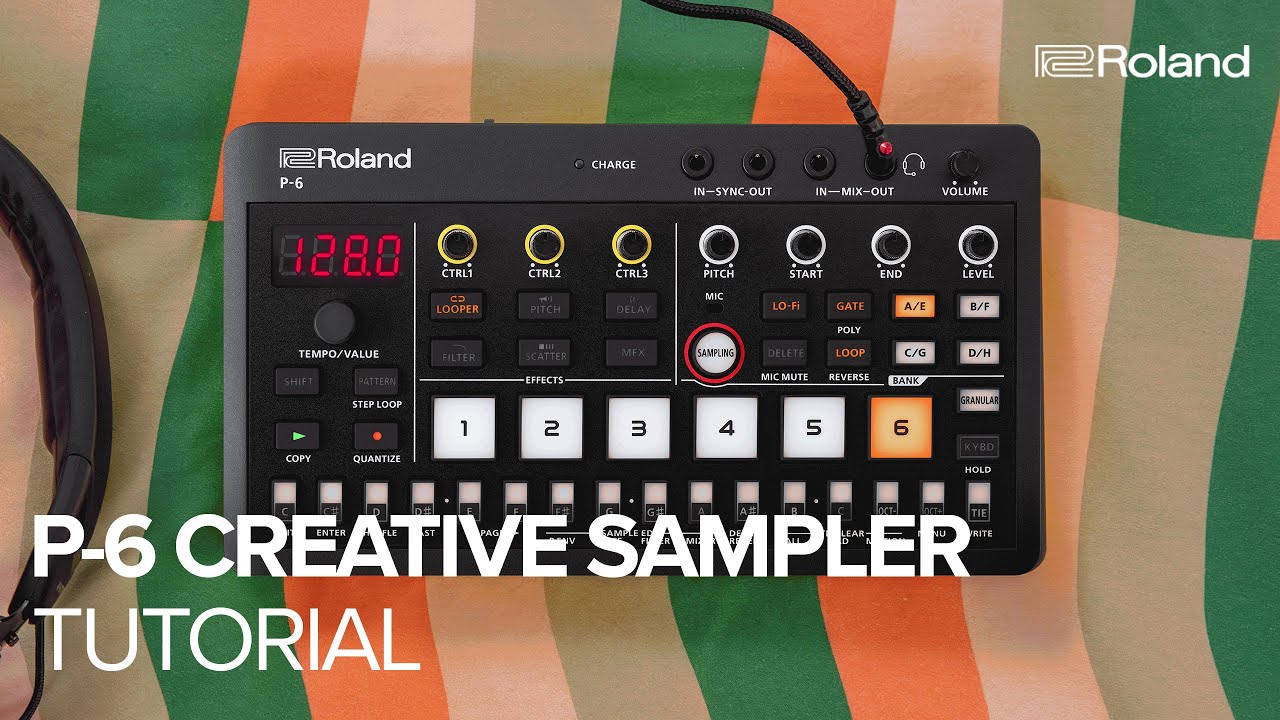 Roland AIRA P-6 Creative Sampler | Musician's Friend