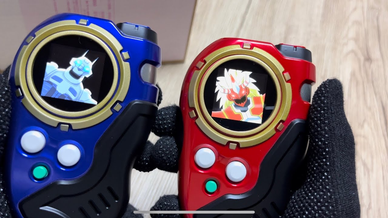 ディースキャナ レッド カイゼルグレイモン カラー 当時物 平成