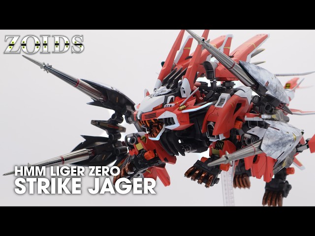 ZOIDS全塗装】戦場を駆ける赤きエース！HMMライガーゼロイエーガーの