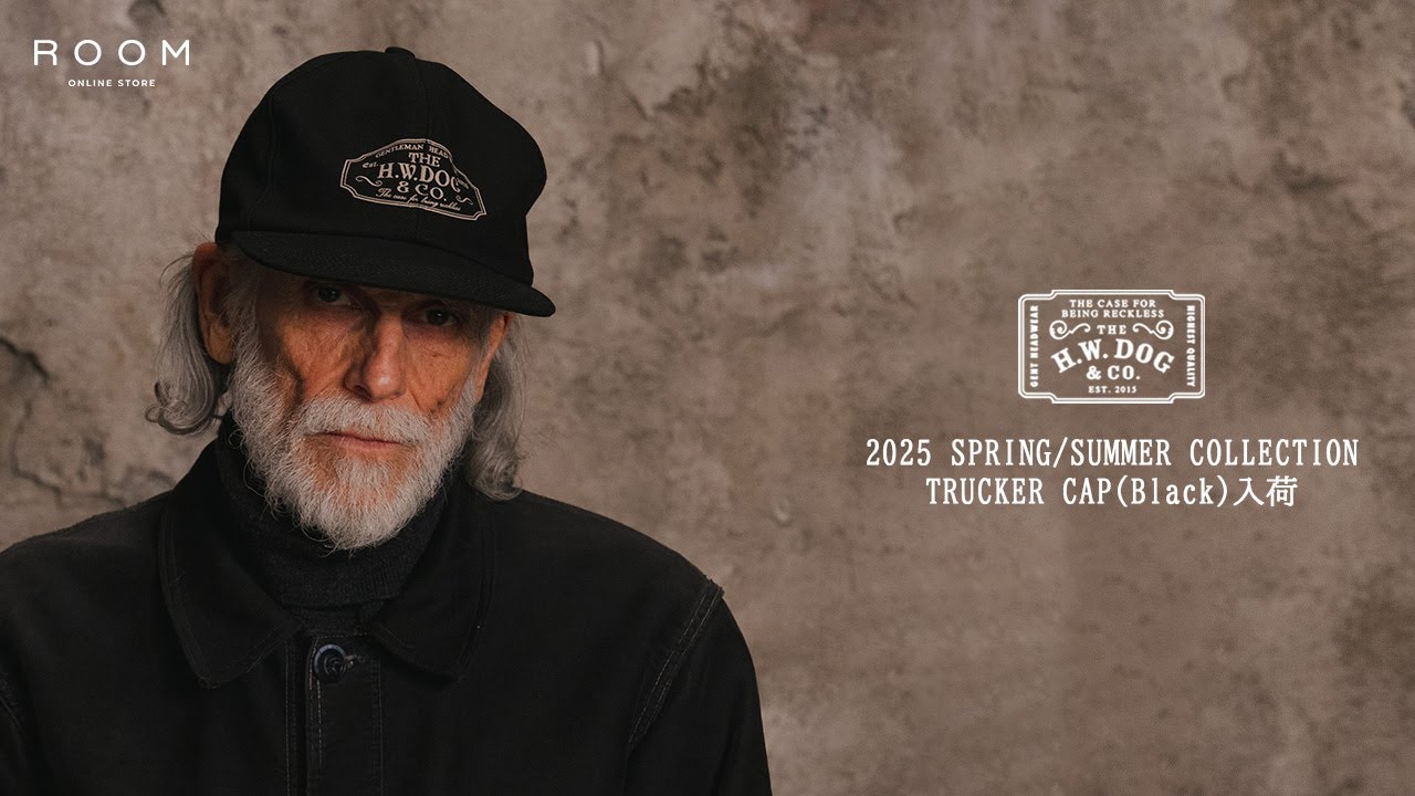 THE H.W.DOG&CO.】BASIC COLLECTION【TRUCKER CAP】が入荷。 - YouTube