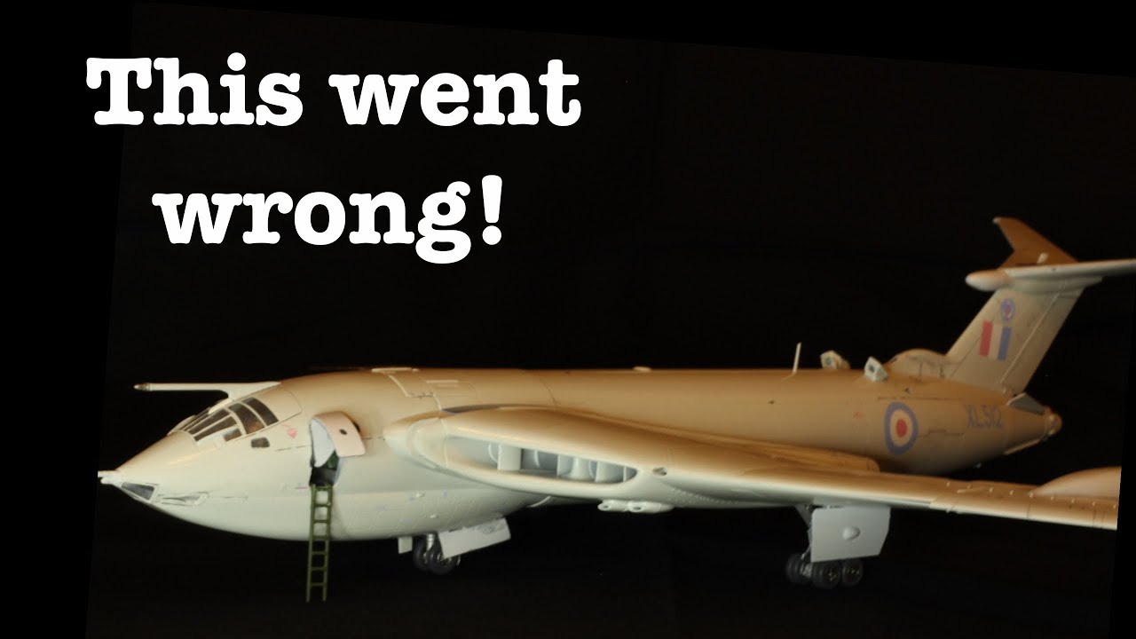 Airfix 1/72 Victor - FINISHED build - mistakes and all! - YouTube