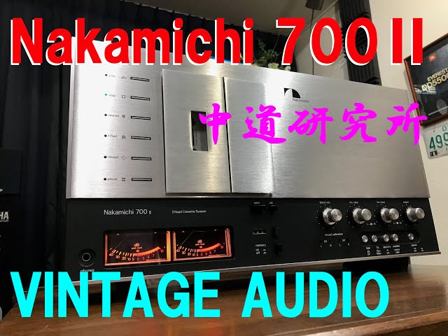 ナカミチCDデッキ当時物80ヒーロー