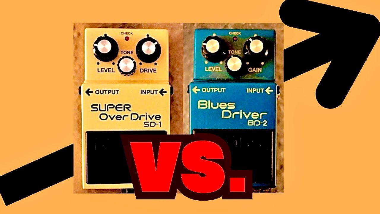 ギター Blues D BD2 Super Over Drive SD1 ギター Blues D BD2 Super