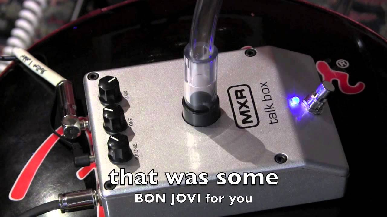 MXR Talk Box トークボックス エフェクター アダプター付属 MXR Talk