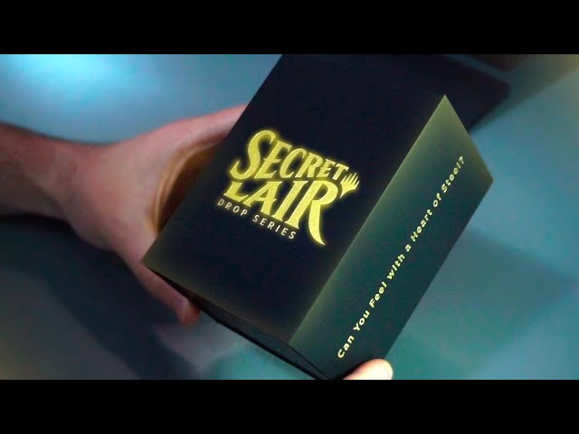 🧲 SECRET LAIR → Can You Feel With a Heart of Steel? | UNBOXING