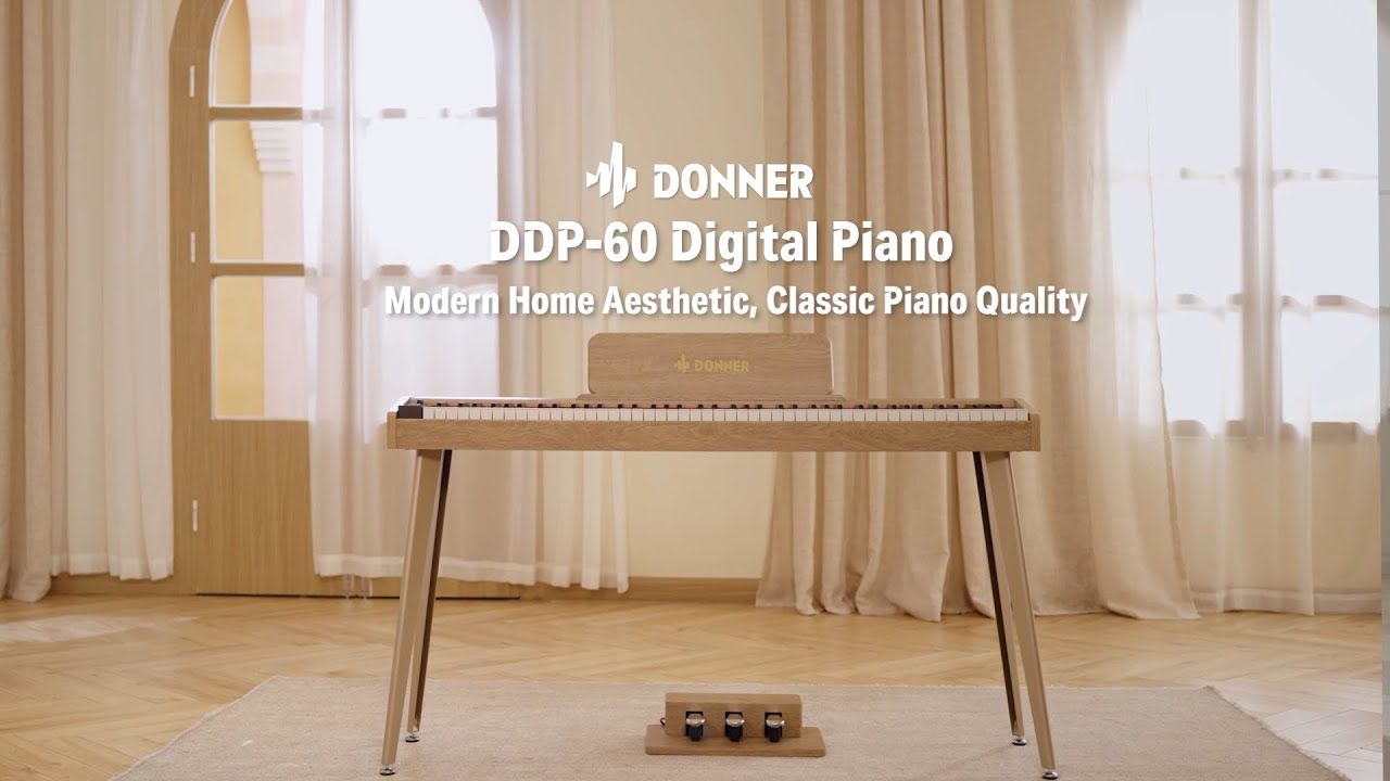 Donner DDP-60 Natural／Gray 電子ピアノ セミウェイト 88鍵盤 選べる