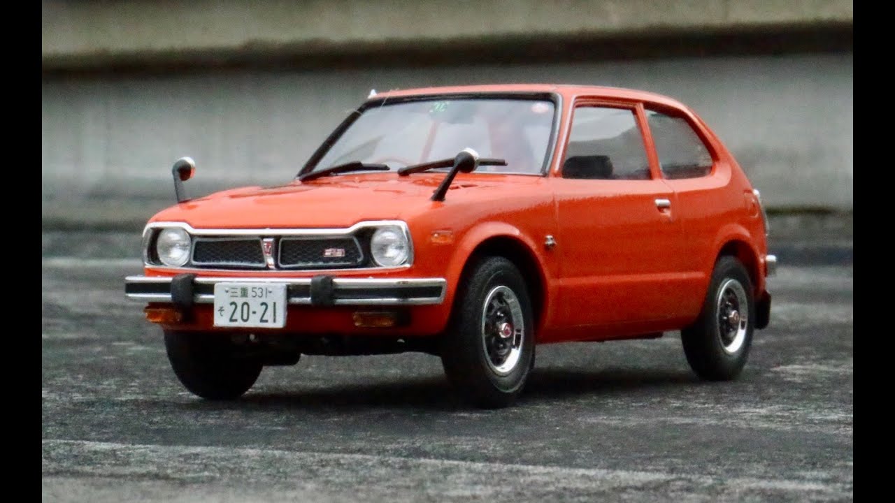 HONDA CIVIC RS SB1(HASEGAWA 1:24) - YouTube