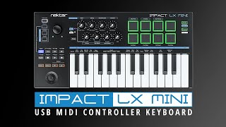 Nektar Technology Impact LX Mini(USB・MIDIコントローラーキーボード