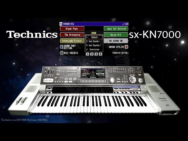 Technics sx-KN7000 Demonstration - YouTube