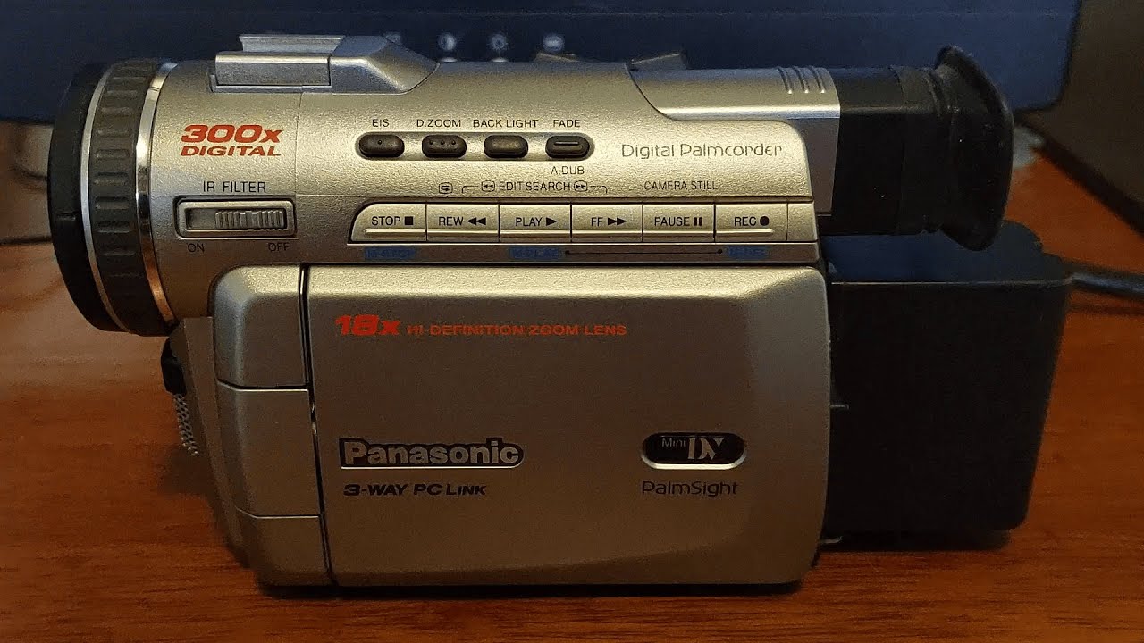 ENGLISH】 PV-DV910 MiniDV Panasonic 410 1997 Panasonic Palmsight