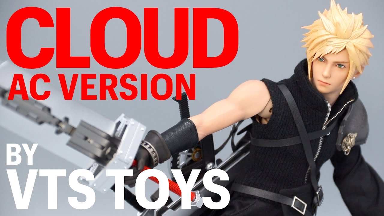 VTS Toys Cloud Strife AC Version FF7 Advent Children 1/6 Scale