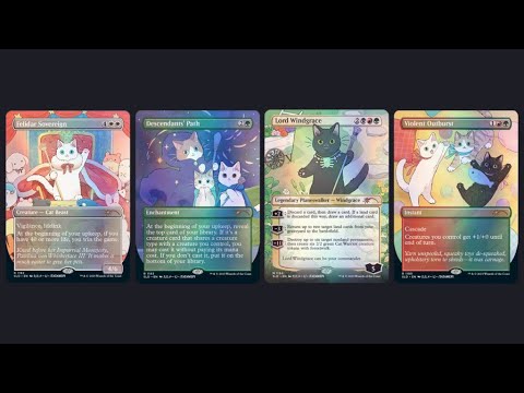 Secret lair LOOK AT THE KITTIES mtg マジック Magic: The