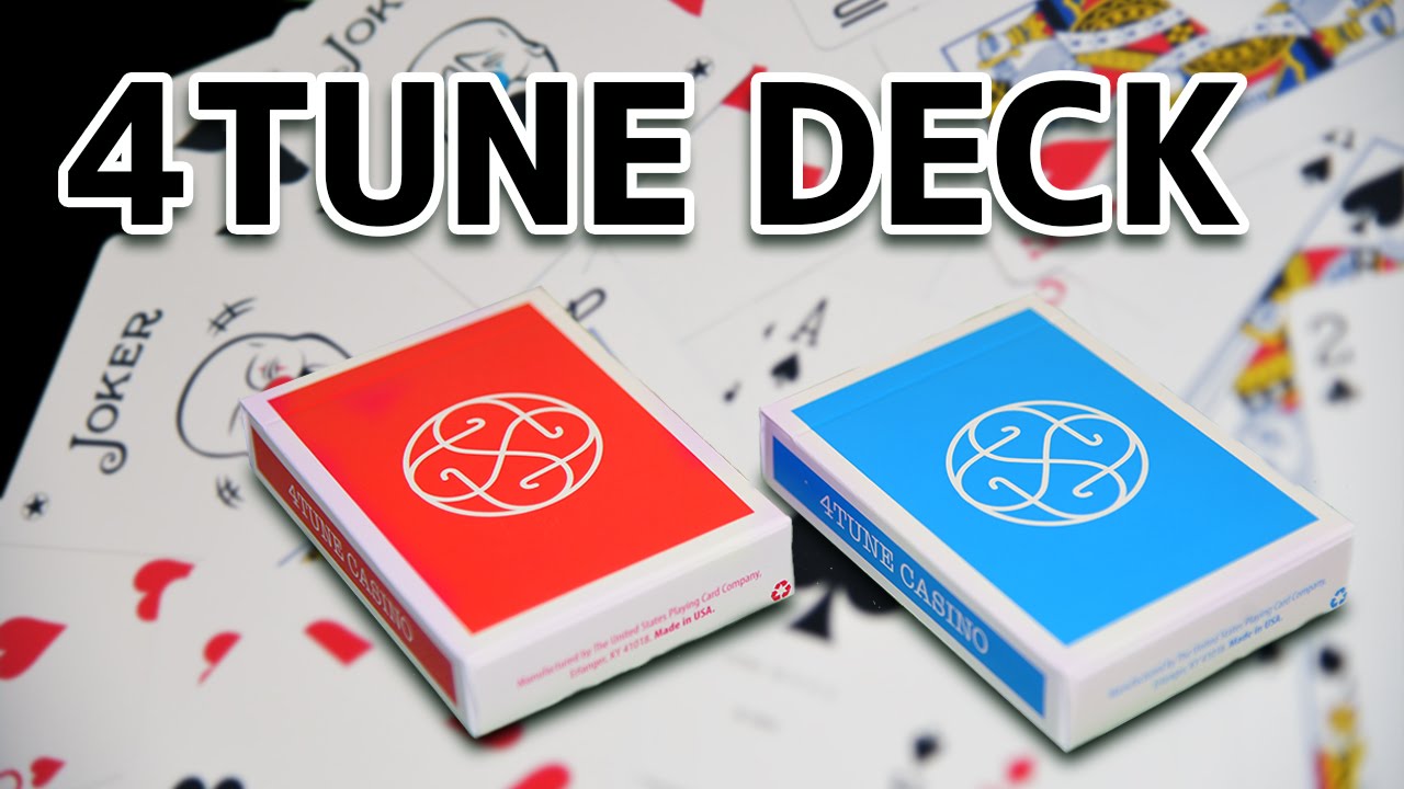 4TUNE CASINO トランプ 赤 青 セット3グロス 4TUNE Deck (フォーチュン