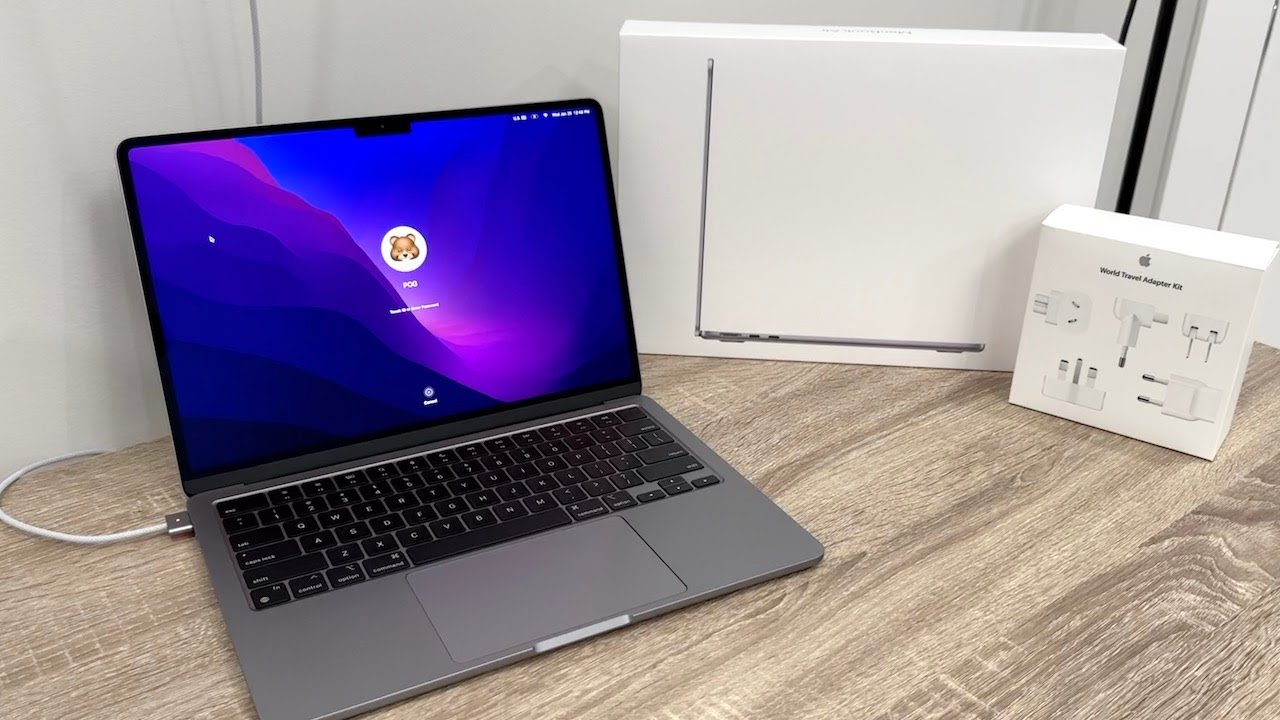 MacBook Air M2 スペースグレー Macbook Air M2 Unboxing: Space Grey