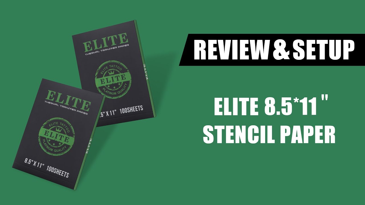 Elite Thermal Stencil Paper – Wizard T.S オンライン