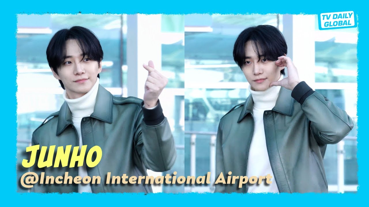 4K] 2PM Junho Departs for Paris to Attend Berluti Presentation