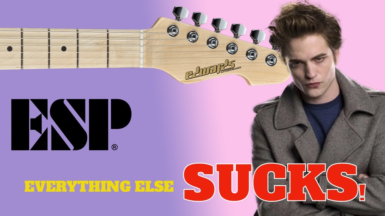 ESP FOREST EDWARDS PIERROT AIJI JAPANESE SIGNATURE MIJ GUITAR UP