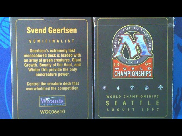 Magic: The Gathering 1997 World Championships Deck - Semifinals