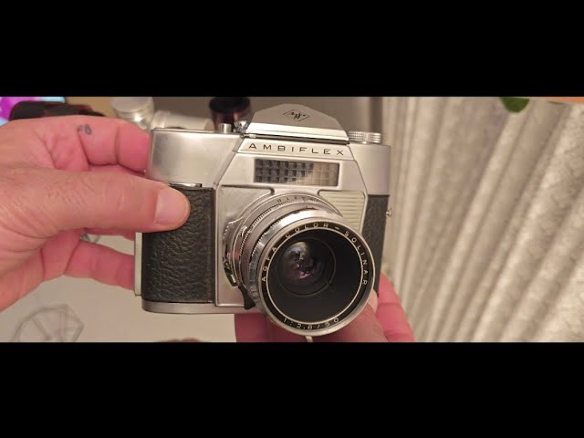 フィルムカメラ Agfa AMBIFLEX Color-Solinar 50mm f2.8 フィルム