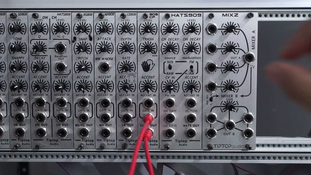 Tip Top Audio 909 Clap Module Demo - YouTube