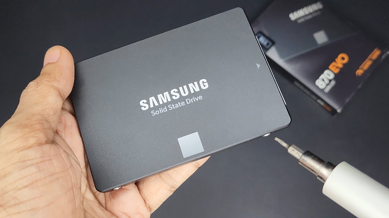 Samsung 870 EVO 1TB SSD - Disassembly - What's Inside? - YouTube
