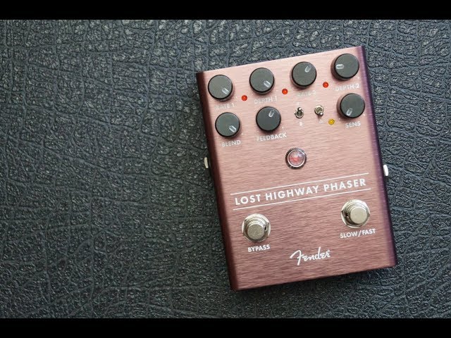 Fender Lost Highway Phaser - YouTube