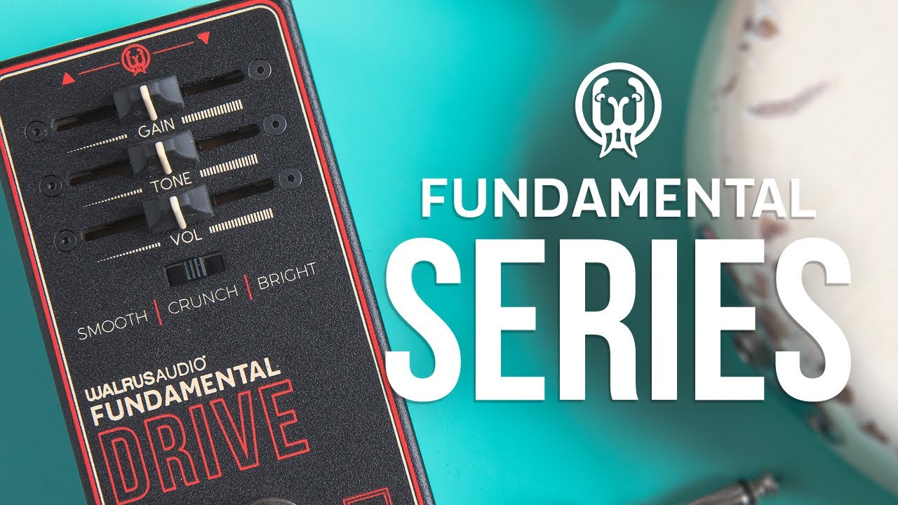 Walrus Audio Fundamental Series Drive Tech Demo - YouTube