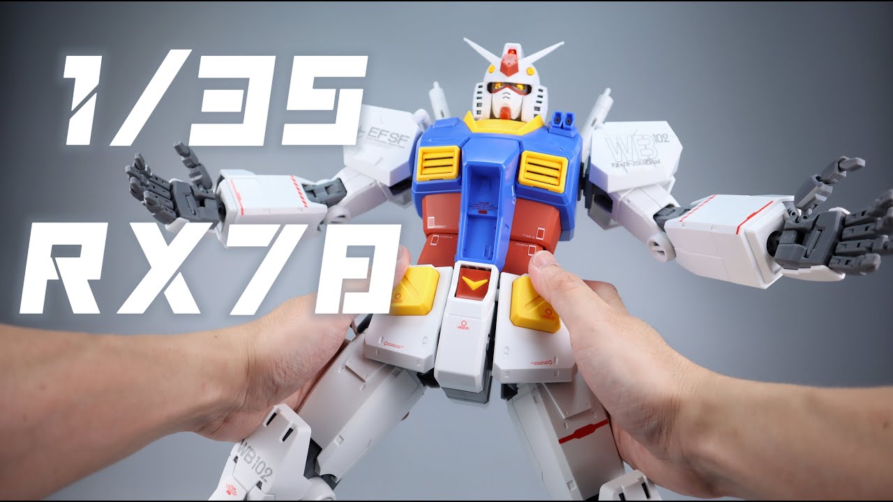 送料込み方大競1/35 RX-78-2GUNDAM塗装完成品
