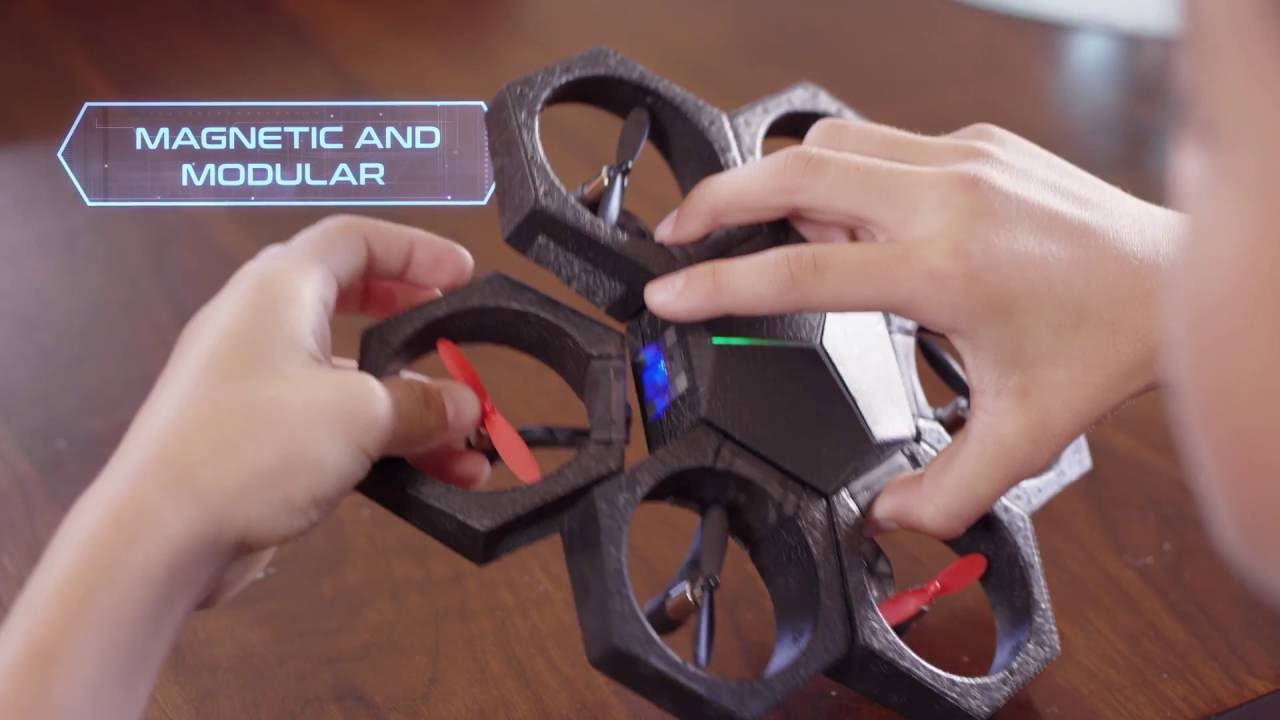 Airblock: The Modular and Programmable Starter Drone - YouTube