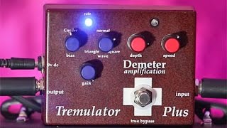 Demeter Tremulatorレビュー！アンプのトレモロサウンドを再現した