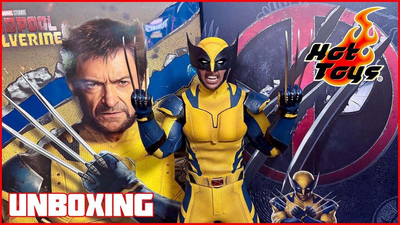 Hot Toys Wolverine Deluxe Edition Unboxing (Deadpool & Wolverine