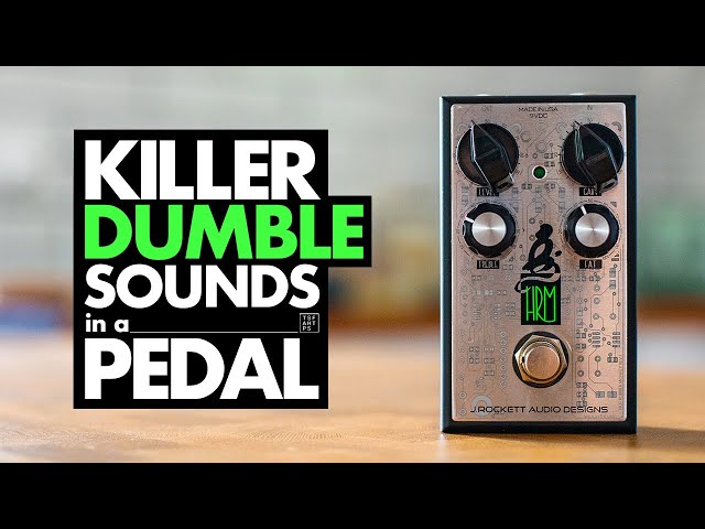 JRockett Audio Designs HRM Hot Rubber Monkey - a Dumble in a pedal