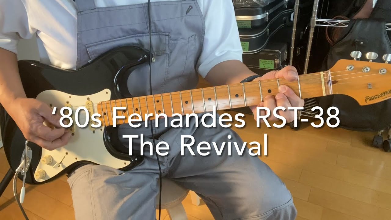 80s Fernandes RST-38 The Revival - YouTube