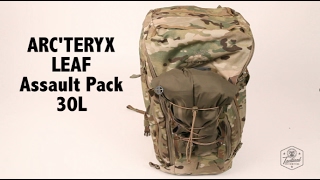 Arc'teryx LEAF Assault Pack 30L 2017 - YouTube