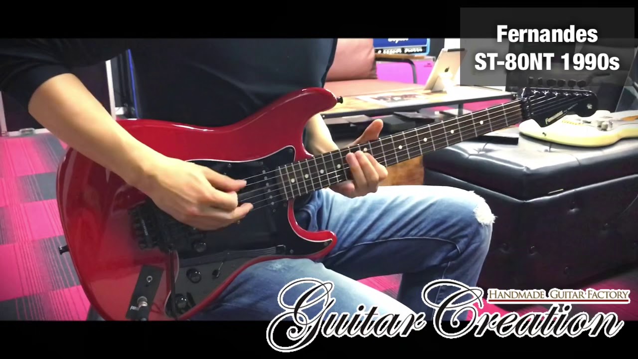FERNANDES ST-80NT #Red 1990年代製【Takeshi Nishiyama Model】~HR/HM