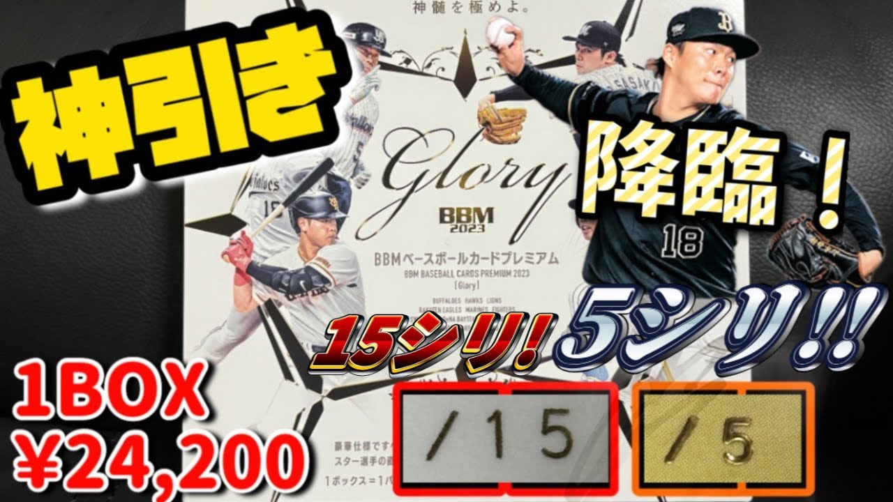 BBM GLORY 2023 未開封1box BBM GLORY 2023 未開封1box BBM GLORY 2023