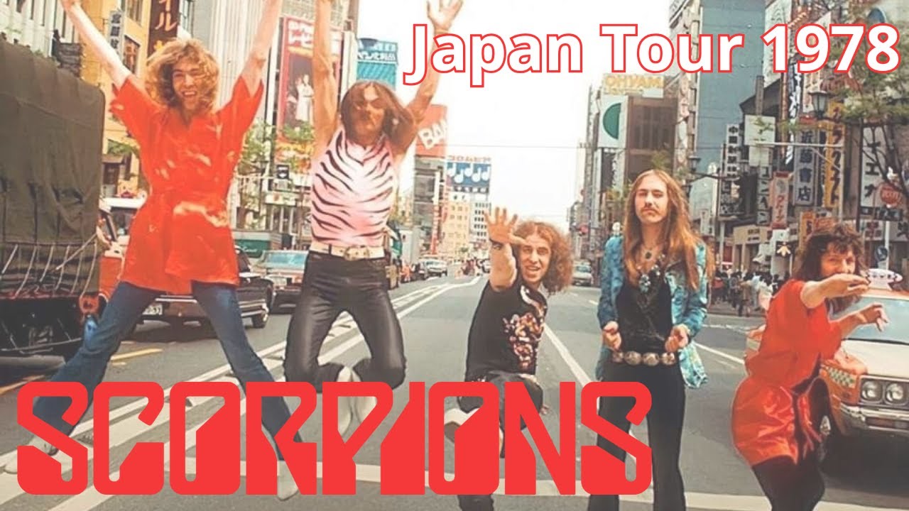 SCORPIONS 1978年初来日公演 645㎜×515㎜サイズ SCORPIONS 1978年初来