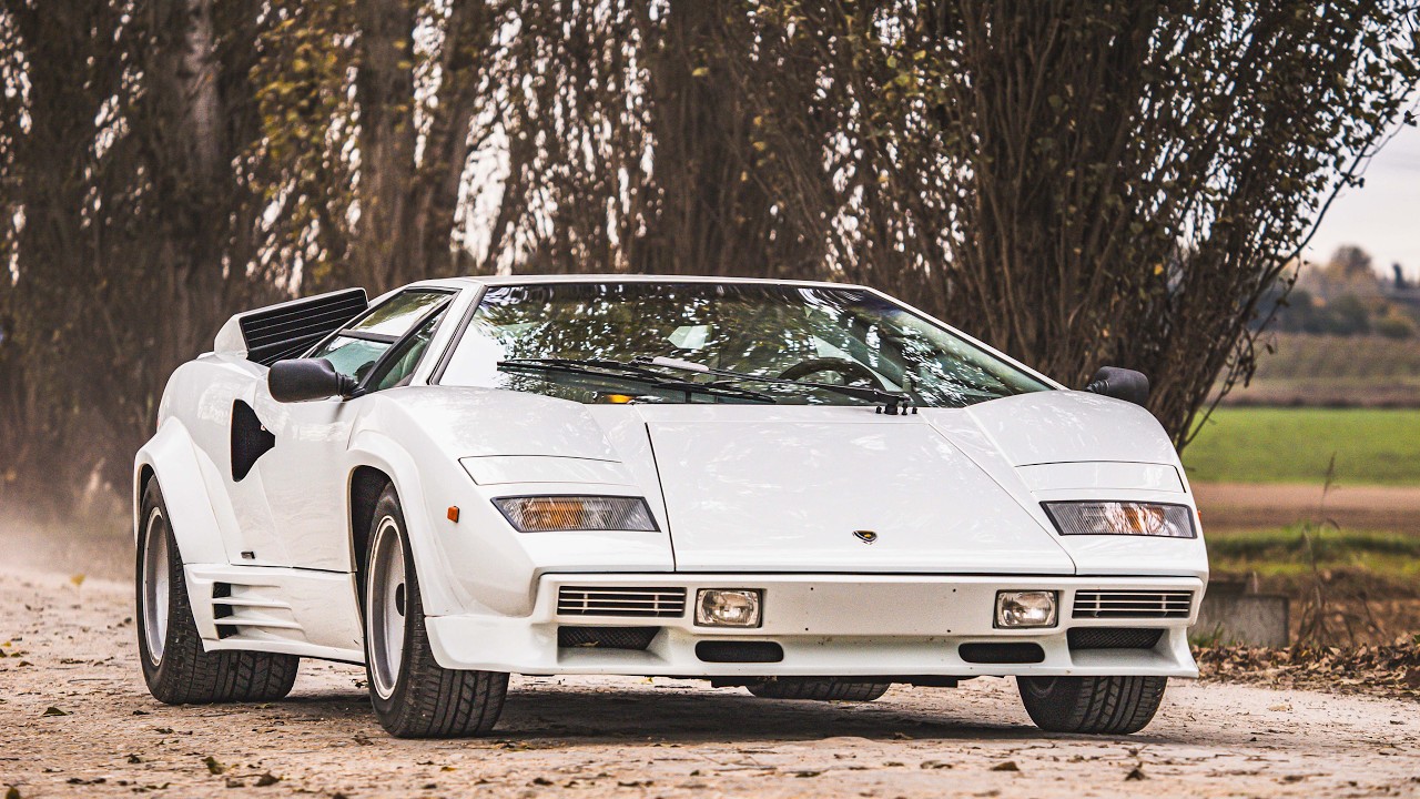 Lamborghini Countach 5000 QV: a V12 symphony of carburetors