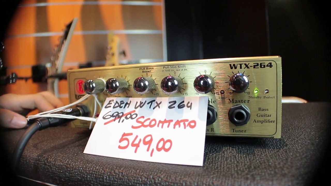 EDEN / WTX264【ベース用アンプ】 【公式通販】